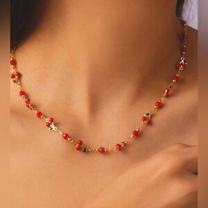 Cherry necklace #1508